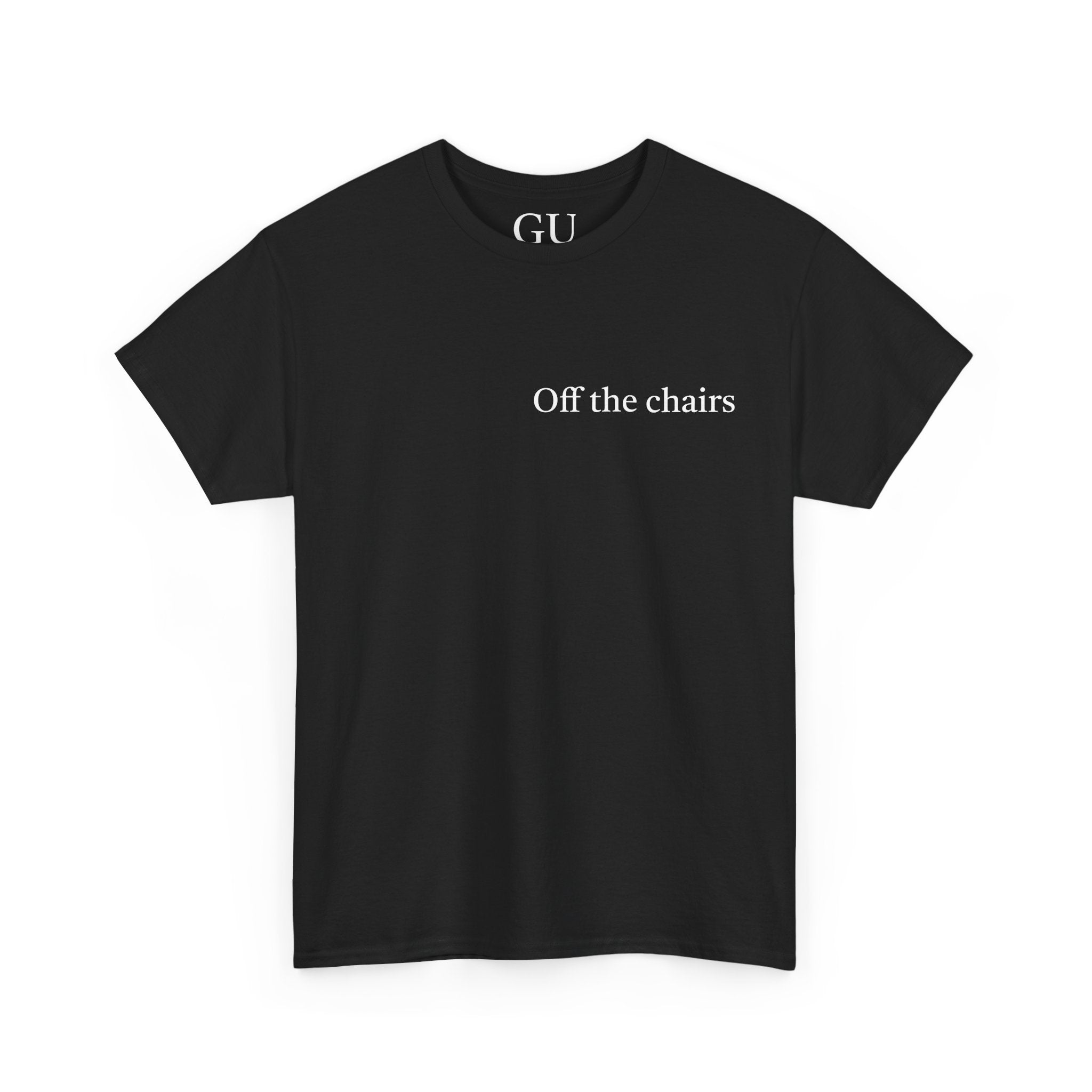 "Ride Loud" Casual T-Shirt with 'Off the Chairs' Design for Everyday Wear, streetwear Style