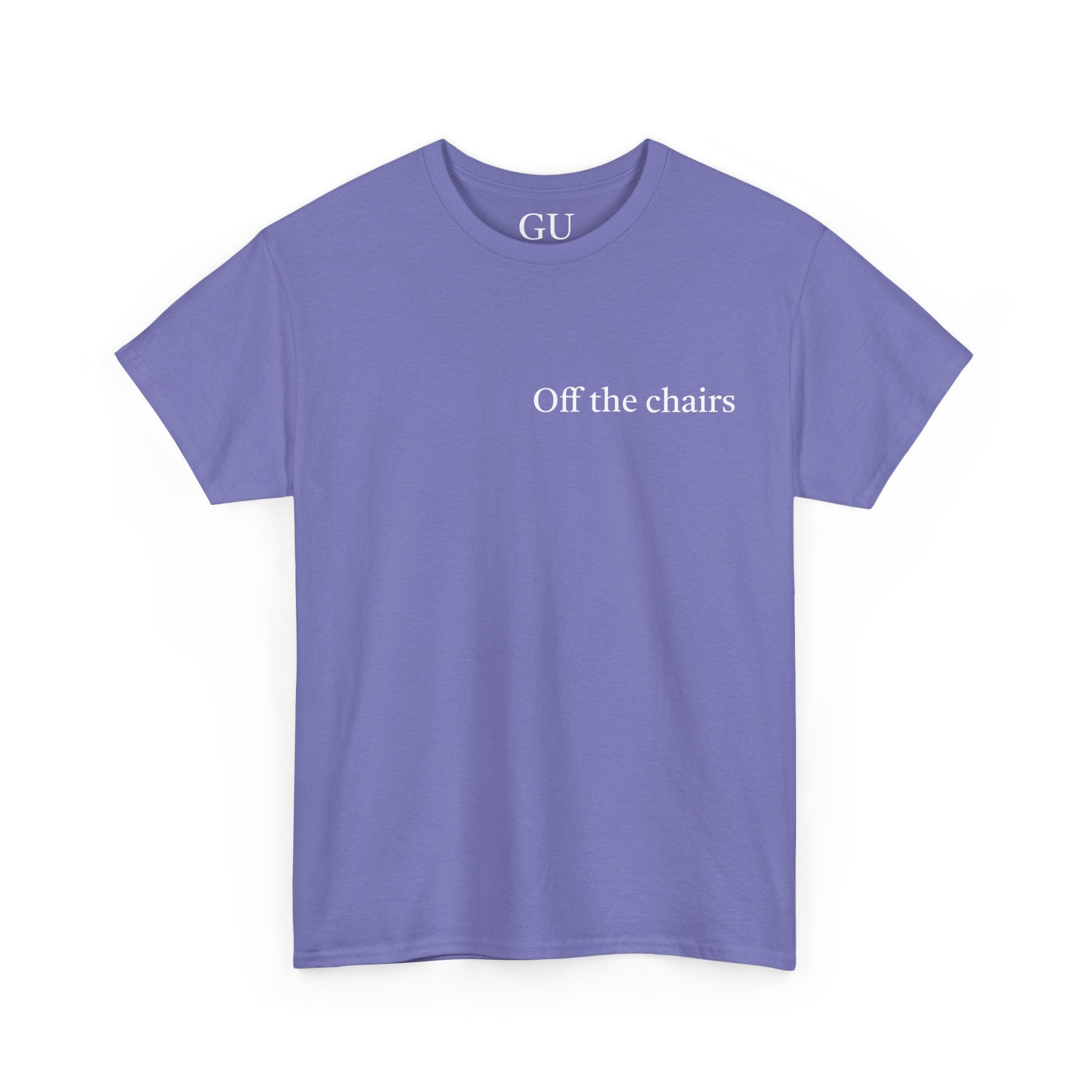 "Ride Loud" Casual T-Shirt with 'Off the Chairs' Design for Everyday Wear, streetwear Style