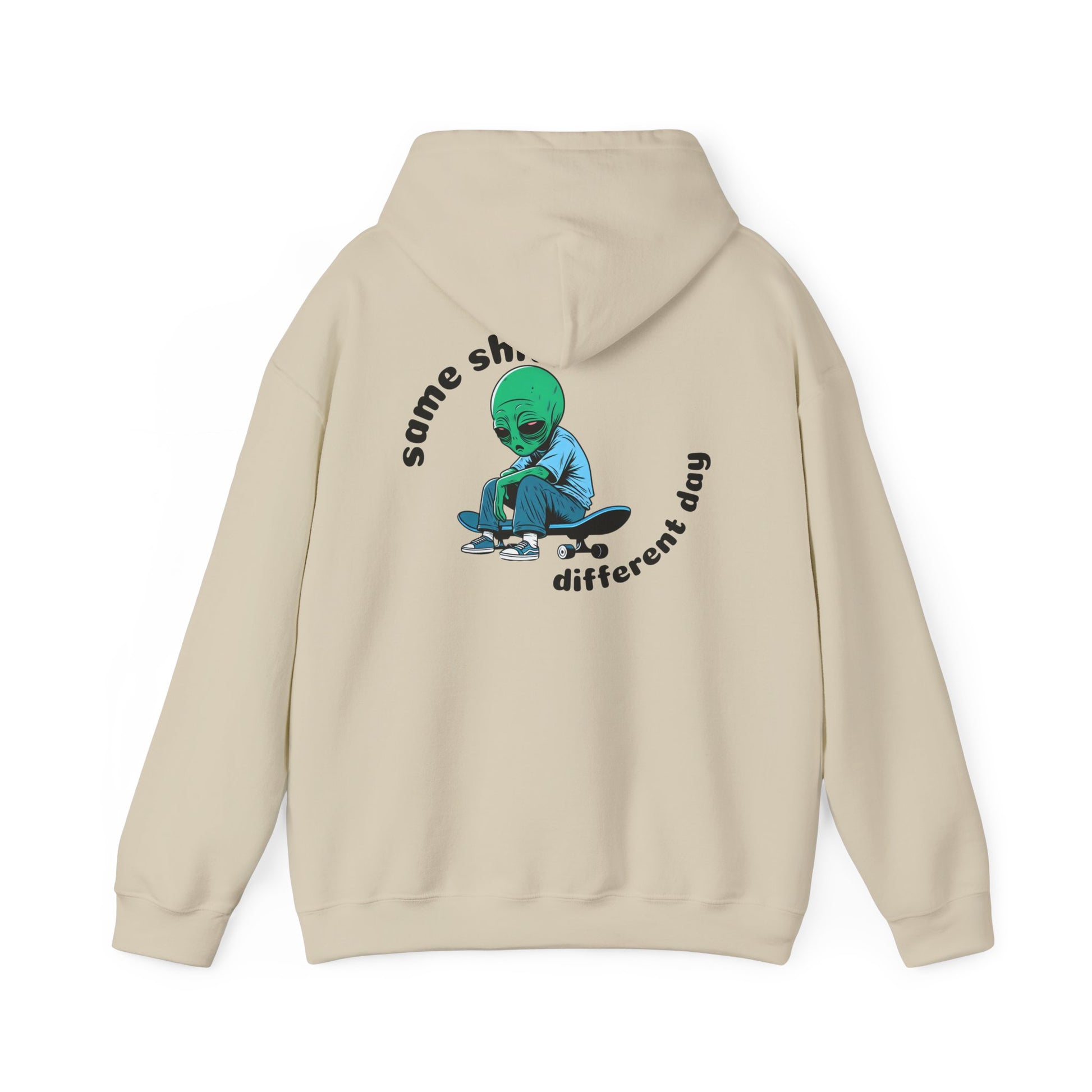 Simply Authentic Unisex Heavy Blend™ Hoodie - Alien Theme, Unisex Sweatshirt