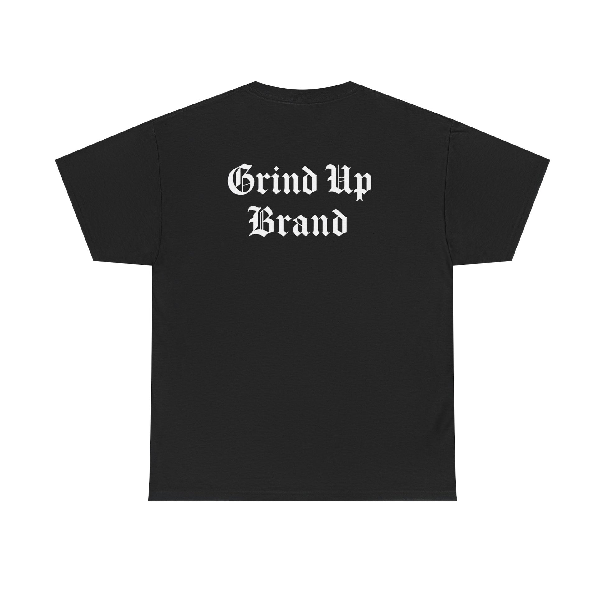 Unisex Heavy Cotton Tee - Grind Up Brand | Casual Wear, Street Style, Relaxed Vibes