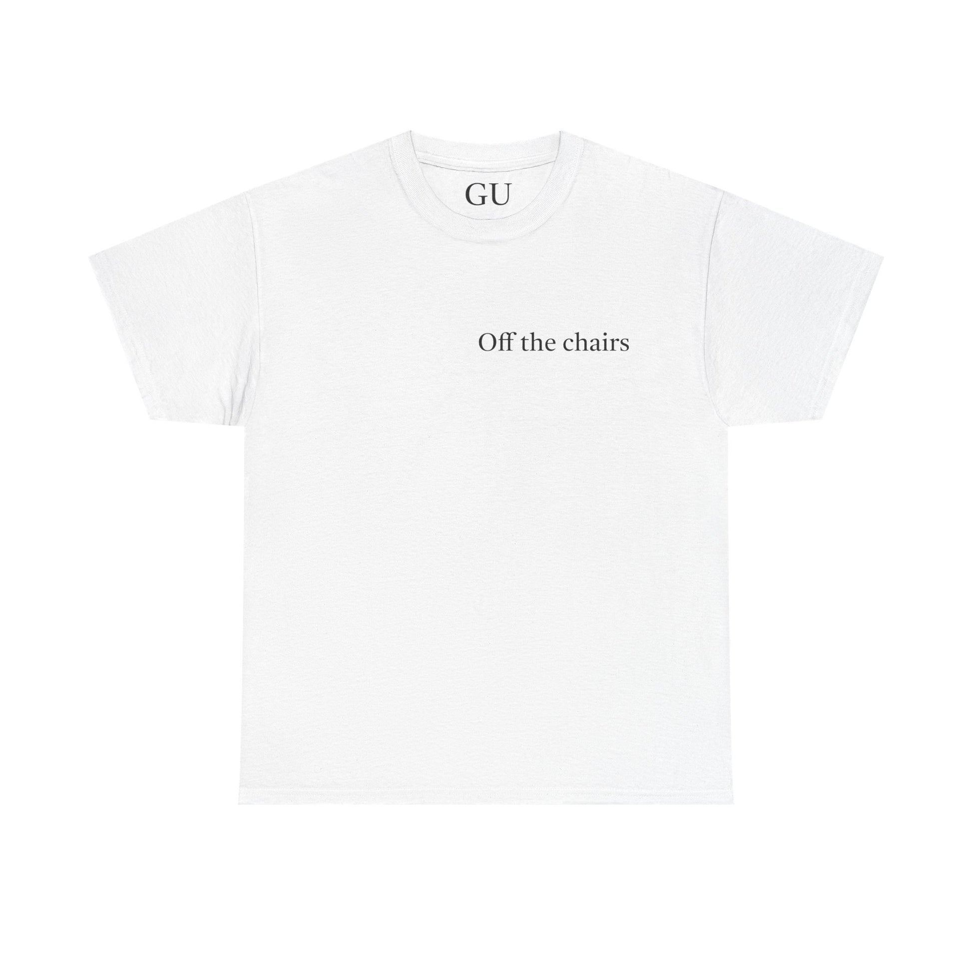 "Ride Loud" Casual T-Shirt with 'Off the Chairs' Design for Everyday Wear, streetwear Style