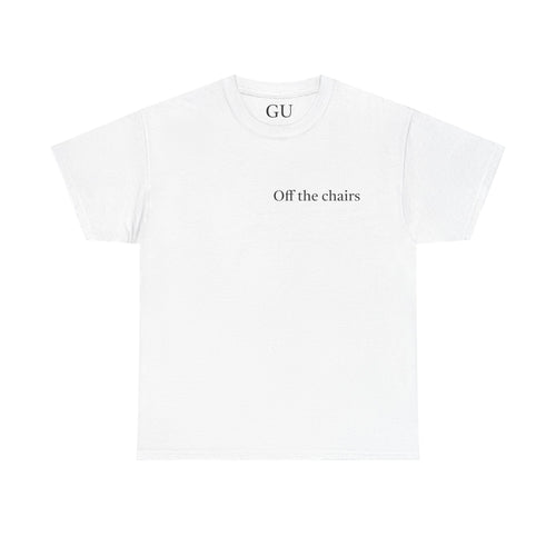 "Ride Loud" Casual T-Shirt with 'Off the Chairs' Design for Everyday Wear, streetwear Style