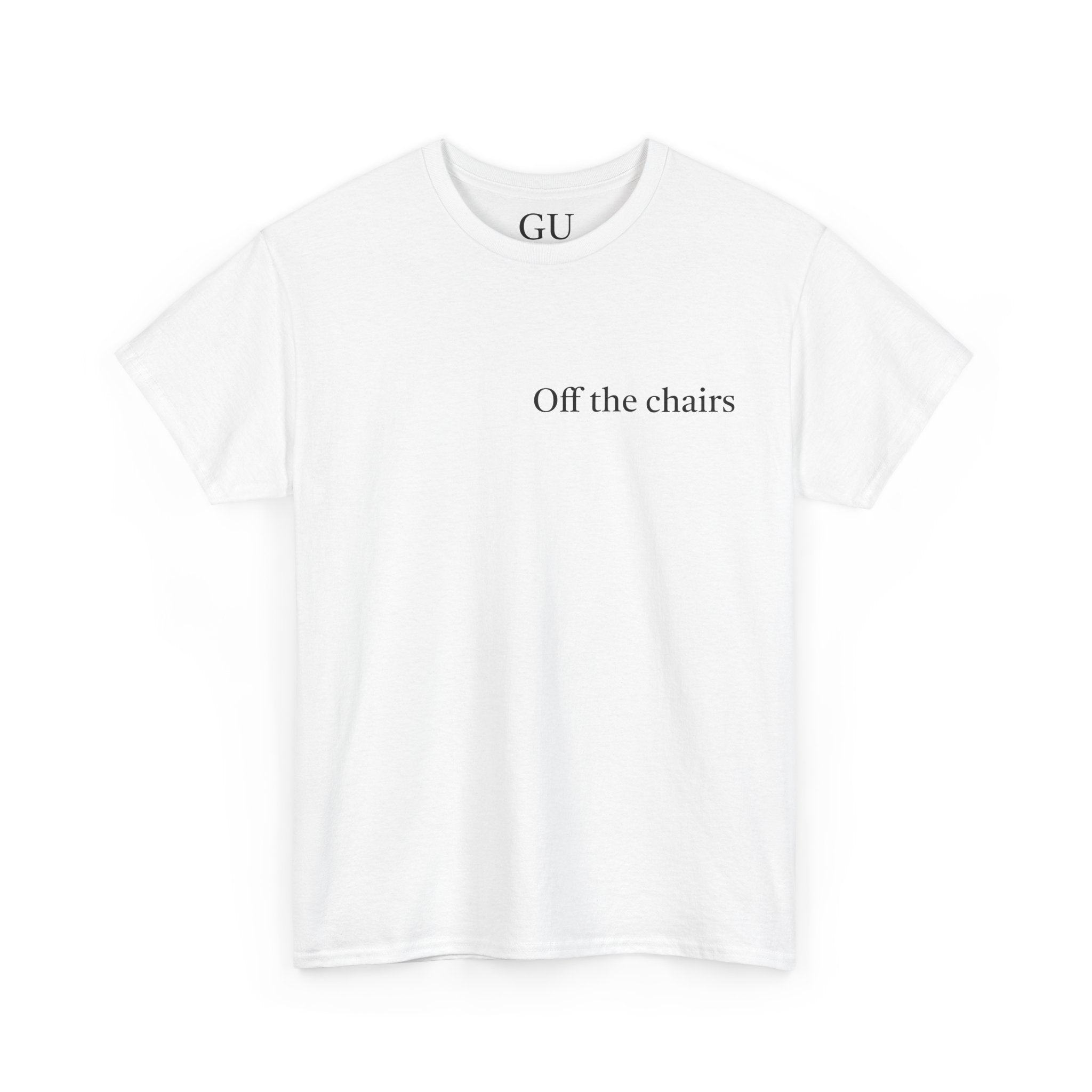 "Ride Loud" Casual T-Shirt with 'Off the Chairs' Design for Everyday Wear, streetwear Style