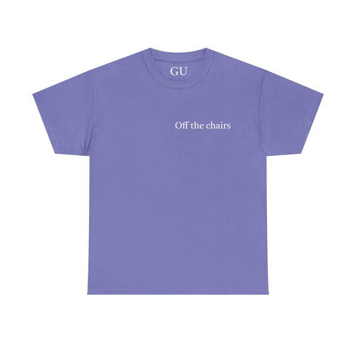 "Ride Loud" Casual T-Shirt with 'Off the Chairs' Design for Everyday Wear, streetwear Style