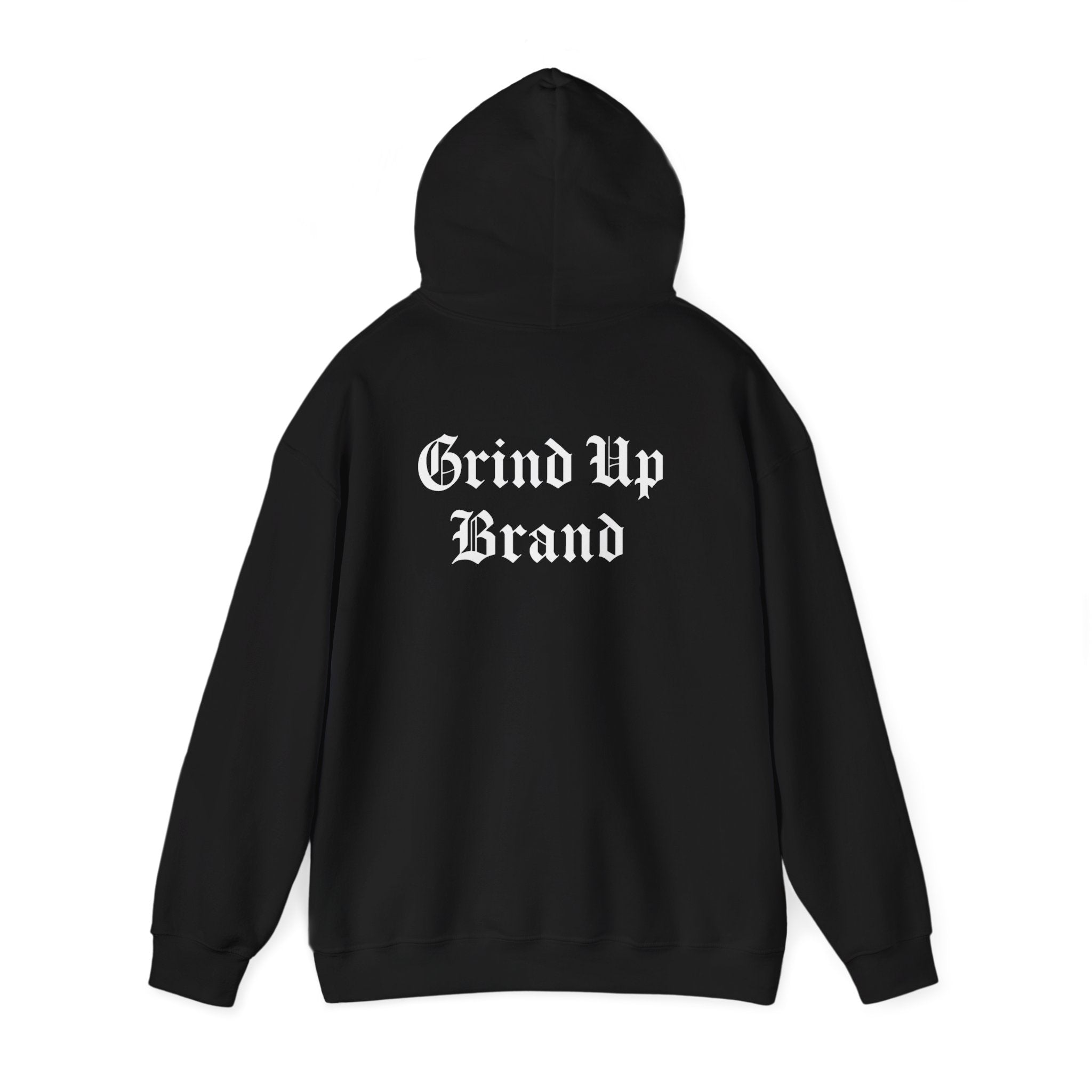 Grind Up Brand Unisex Heavy Blend Hooded Sweatshirt "Be Real" | Cozy Streetwear, casual wear