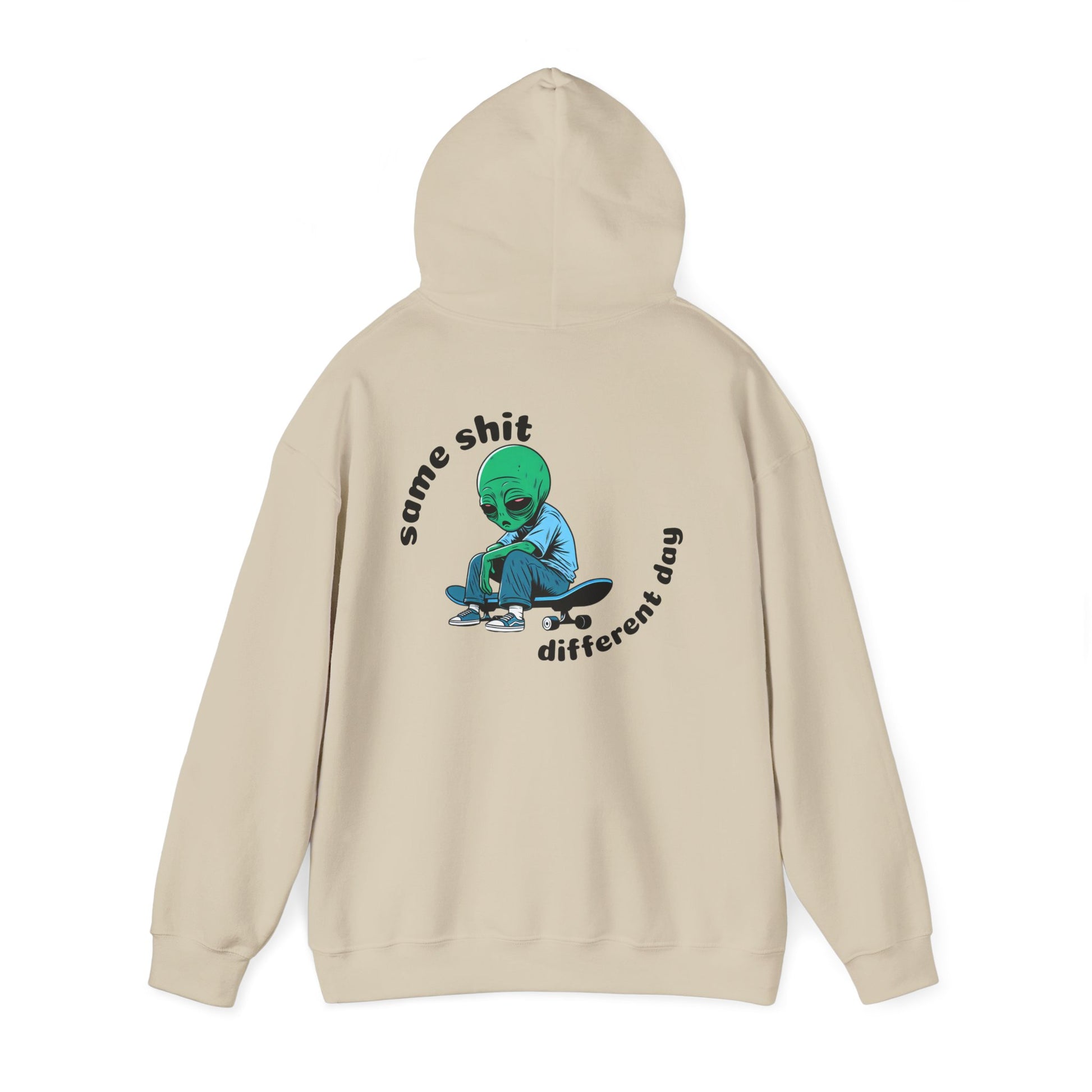 Simply Authentic Unisex Heavy Blend™ Hoodie - Alien Theme, Unisex Sweatshirt