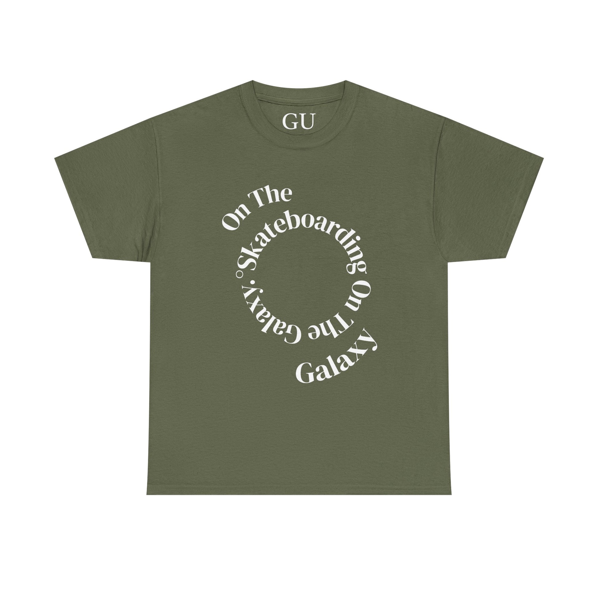 Cosmic Skateboarding Tee "Ride Loud", T-Shirt for Skate Lovers, Space Vibes