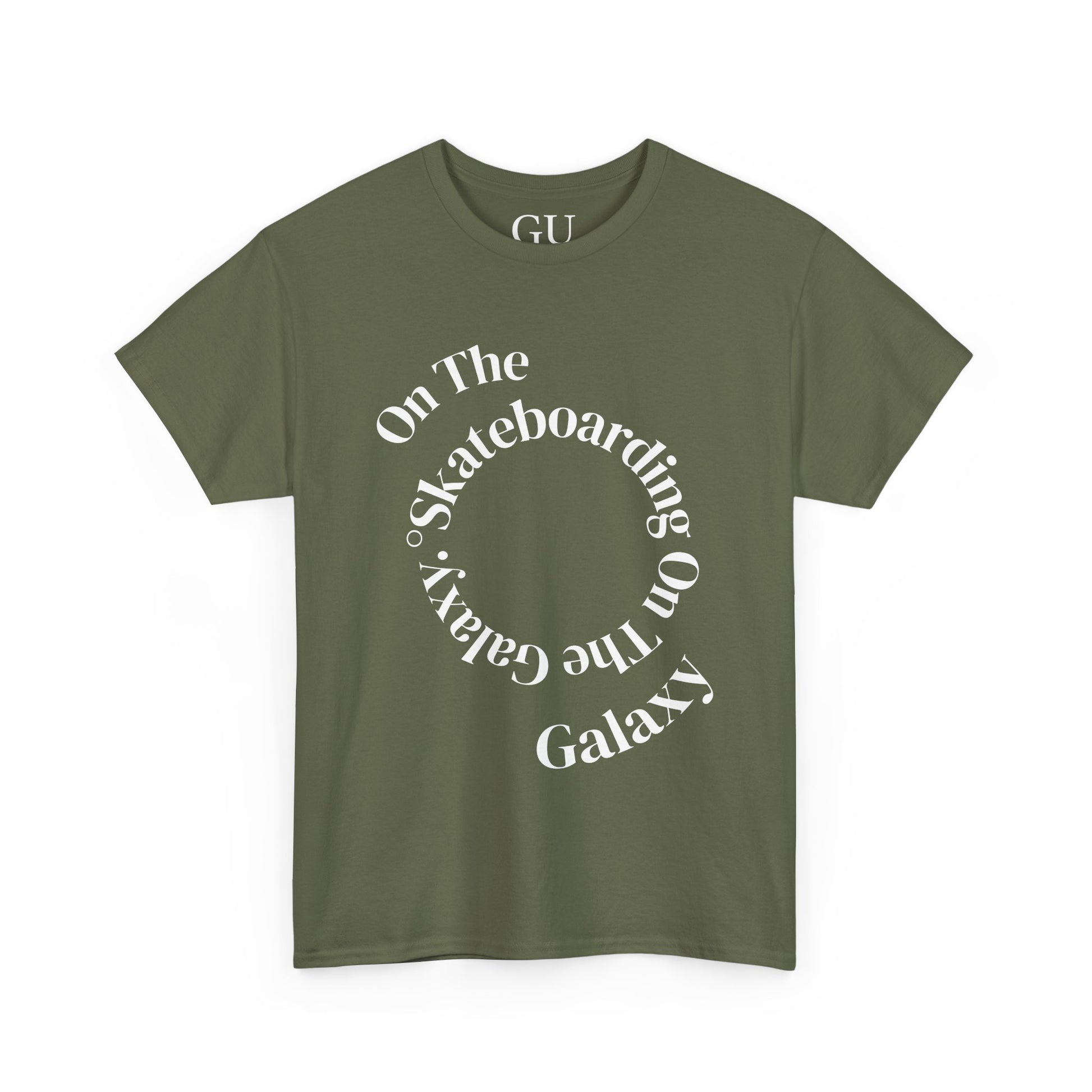 Cosmic Skateboarding Tee "Ride Loud", T-Shirt for Skate Lovers, Space Vibes